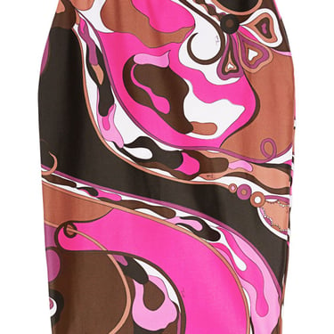 Pucci Women Printed Midi Skirt