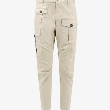 Dsquared2 Man Sexy Cargo Man Beige Pants