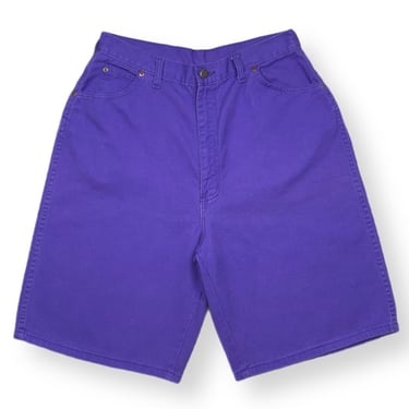 Vintage 90s/Y2K Congo Jeans Purple Wide Leg Baggy Denim Jorts/Shorts Size 30 