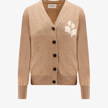 Marant Etoile Woman Cardigan Woman Beige Knitwear