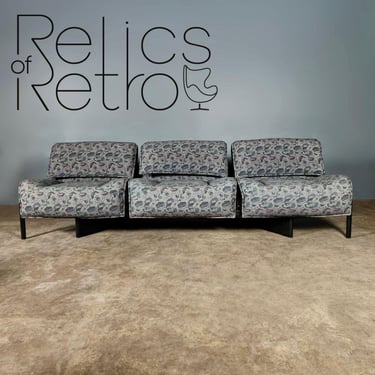 Vico Magistretti Veranda For Cassina Three Seater Sofa Mid Century Vintage Retro MCM 