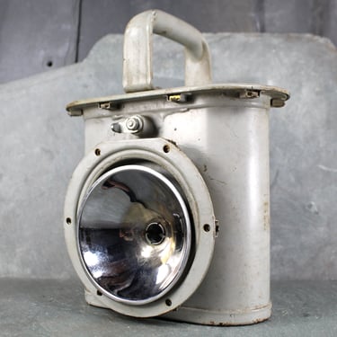 WWII Naval Lamp - Delta Type K-10A | Boat Lantern | Coast Guard Navy | World War II Lantern 