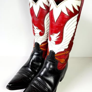 Vintage 70s PIERRE d'ALBY Style Sonomod Dark Denim Heel
