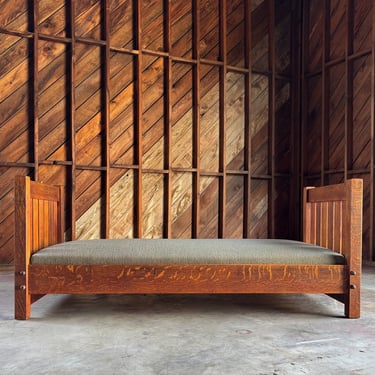 Gustav Stickley Daybed Model #220, United States, c.1910