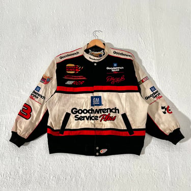 Vintage Jeff Hamilton NASCAR Goodwrench Jacket Sz. 2XL