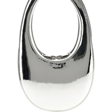 Coperni Women Swipe Mini Mirrored Leather Shoulder Bag