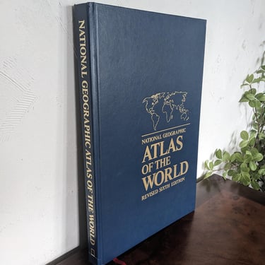 National Geographic XL Atlas of the World Revised 6th Edition Book 