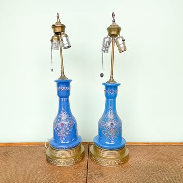 Pair of Moroccan Style Lamps