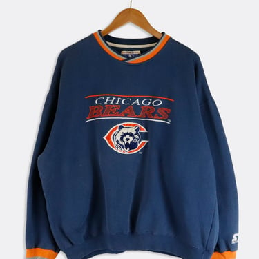 Vintage Chicago Bears NFL 1986 80s Football White Sweatshirt Medium