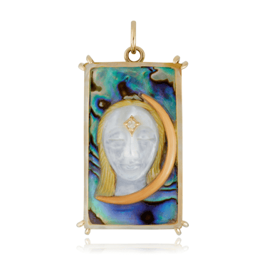 High Priestess Tarot Card Charm — Maura Green Trunk Show