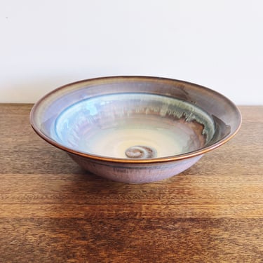 Vintage Bill Campbell Studio Pottery Ceramic Bowl - Campbell’s Pottery 