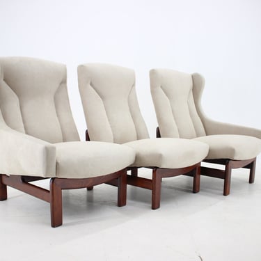 1970s Modular 3-Seater Sofa by TON, Czechoslovakia / Mid-century / Beige Colour / Vintage Chairs / Vintage Sofa / 