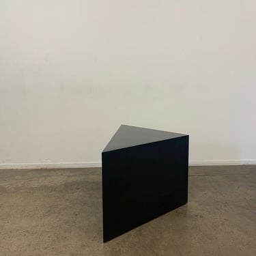Laminate Triangle plinth side table / plinth 
