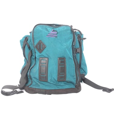 vintage backpack / vintage hiking / 1970s High Sierra blue | Cardigan King  - Long Beach, CA | ATTIC