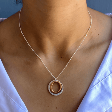 Philippa Roberts | Double Circles Necklace