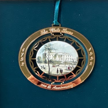 Retired White House Historical Association Ornament 1992 