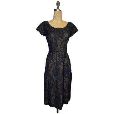 1950s black dress 