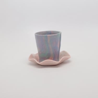 Small Porcelain Espresso Cup Set 