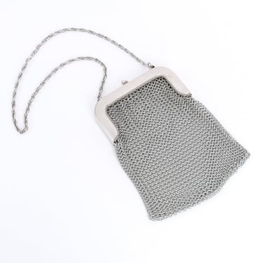 Silver Chainmail Bag