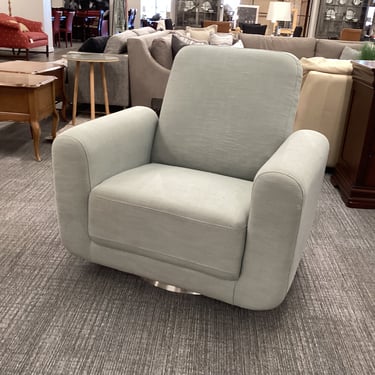 Seafoam Swivel Glider