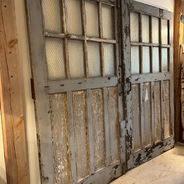 Pair of Vintage Garage Doors