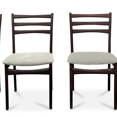 4 Rosewood Dining Chairs - 022326