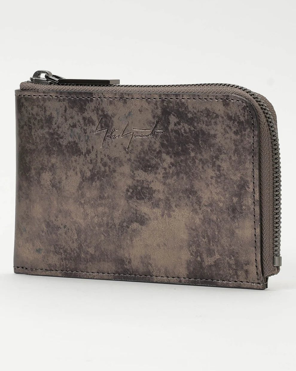 DISCORD YOHJI YAMAMOTO ZIP WALLET GUNMETAL | Lili the First