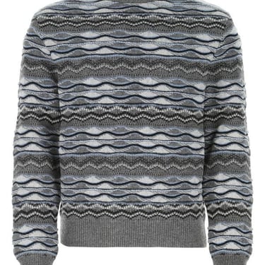 Missoni Man Embroidered Wool Sweater
