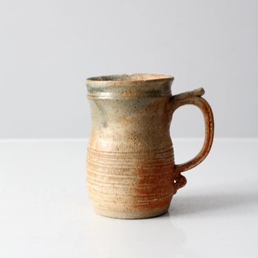 vintage studio pottery mug circa 1986 