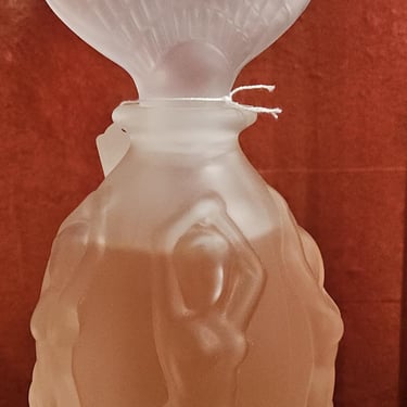 Vicky Tiel Art Deco Style Nude Factice Perfume Bottle. Huge Store Display Dummy Bottle 