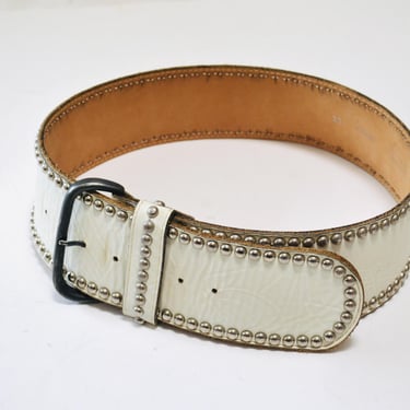 ベルト Ann Demeulemeester MONNA 3,5CM BELT WITH DOUBLE RINGS Ann Demeulemeester Monna 35Cm Belt With Double Rings