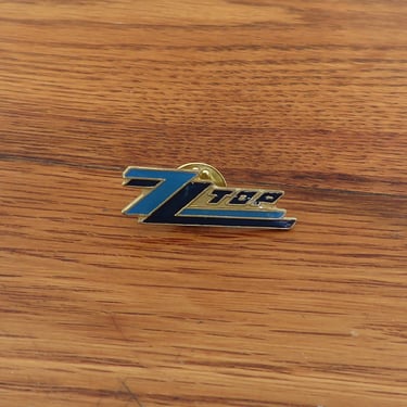 Vintage 80's ZZ Top Pinback Lapel Pin 