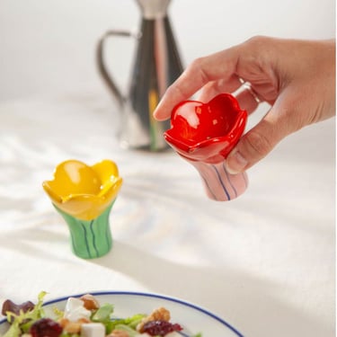 Bloom Tulip Salt and Pepper Shakers