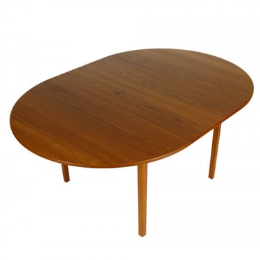Teak Dining Table with Butterfly Leaf