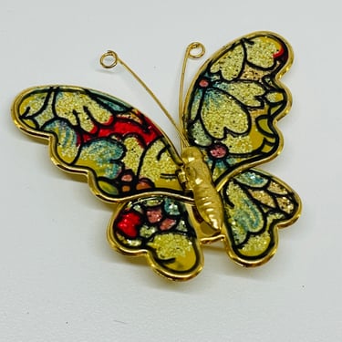 Sparkly Butterfly Brooch