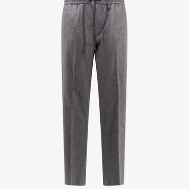 Moncler Man Trouser Man Grey Pants