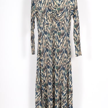 Naia Long Sleeve Ruched Midi Dress - Riverslate