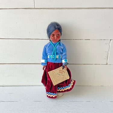 Vintage Carlson Navaho Princess Doll // Vintage Native American Doll // Doll Collector, Lover // Perfect Gift 