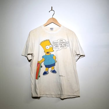 1989 &quot;My Name is Bart Simpson, Who The Hell Are You&quot; Tee