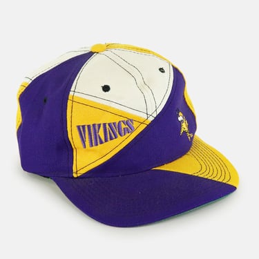 Vintage NFL Minnesota Vikings Geometric Snapback Hat