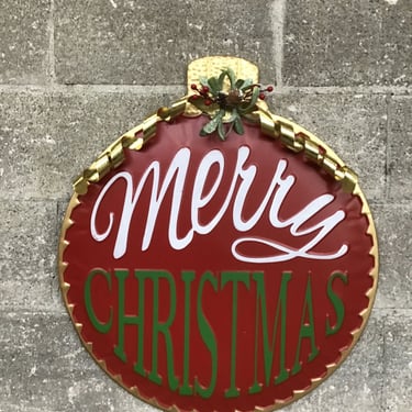 Christmas Ornament Sign (Seattle)