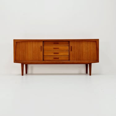 Mid Century Modern German Teak Sideboard by Bartels Möbel, 1960s 