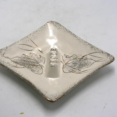 vintage California Pottery Ashtray Mid Century Style 