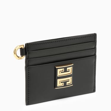 Givenchy 4G Black Leather Card Holder Women