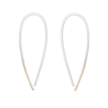 Colleen Mauer Designs | Teardrop Pull-Through Earrings