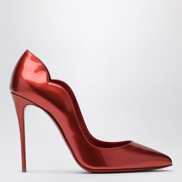 Christian Louboutin Red Rodeo Patent Leather Hot Chick Décollette Women