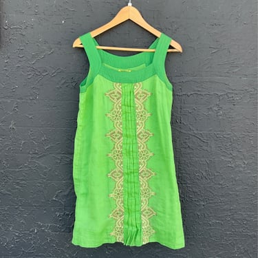 Lime Green Summer Tunic