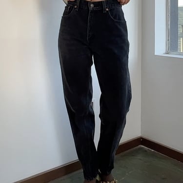 Vintage Black Levi's 550 Jeans (S)