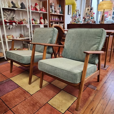 Pair of Danish Arm Chairs