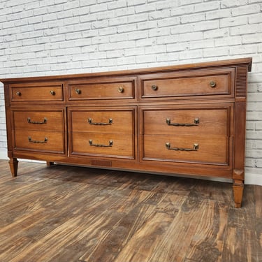 Item #256 Customizable Mid-century Neoclassical Dresser 